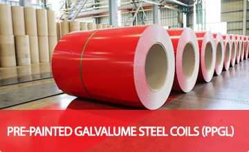 Pre-painted Galvalume Steel Coils (PPGL)