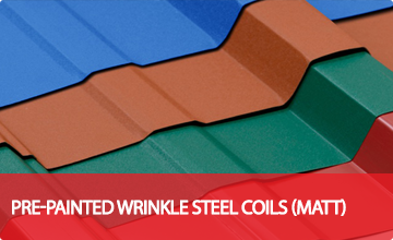 Pre-Painted Wrinkle Steel Coils (MATT)